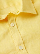 Canali - Linen Shirt - Yellow
