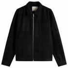 YMC Men's Bowie Check Jacket in Black/Charcoal