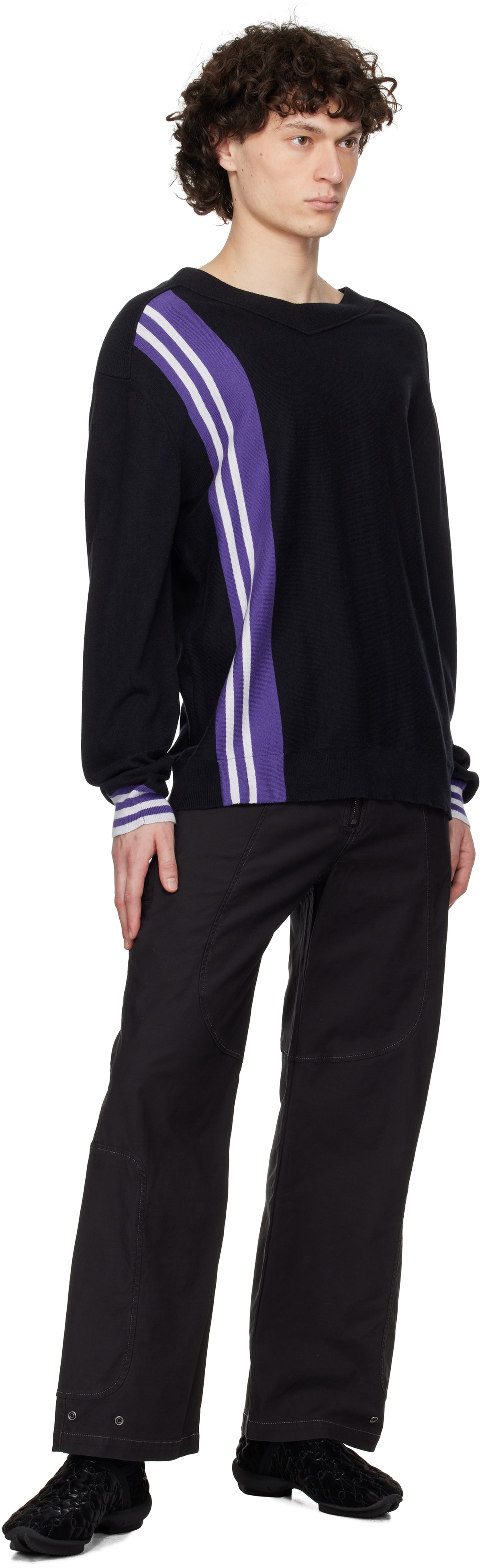 A. A. Spectrum Black Westwind Trousers