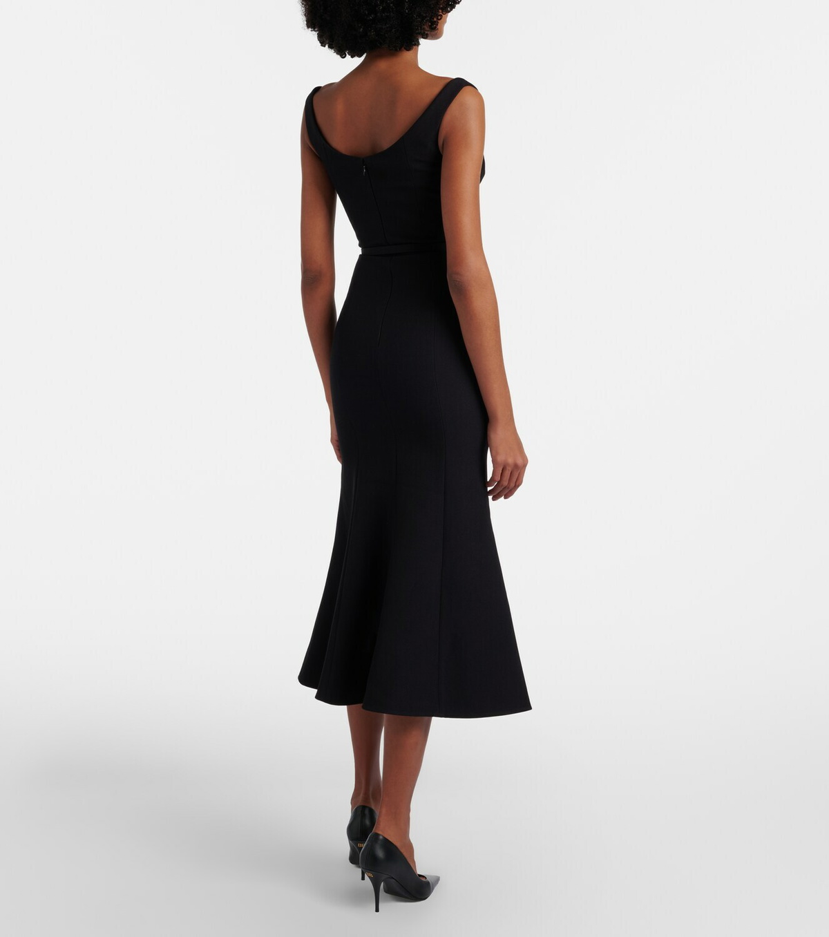 Roland Mouret Belted corset dress