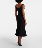 Roland Mouret Belted corset dress