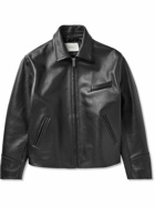 SECOND / LAYER - Leather Jacket - Black
