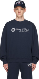 Sporty & Rich Navy Regal Sweatshirt