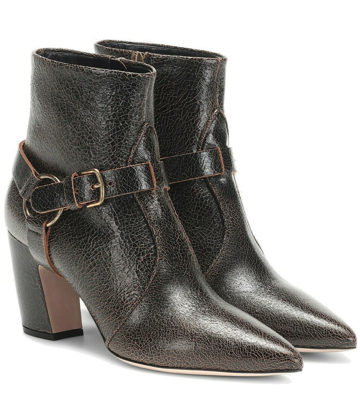 Photo: Miu Miu Leather ankle boots