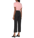 Goldsign The Cropped A high-rise jeans