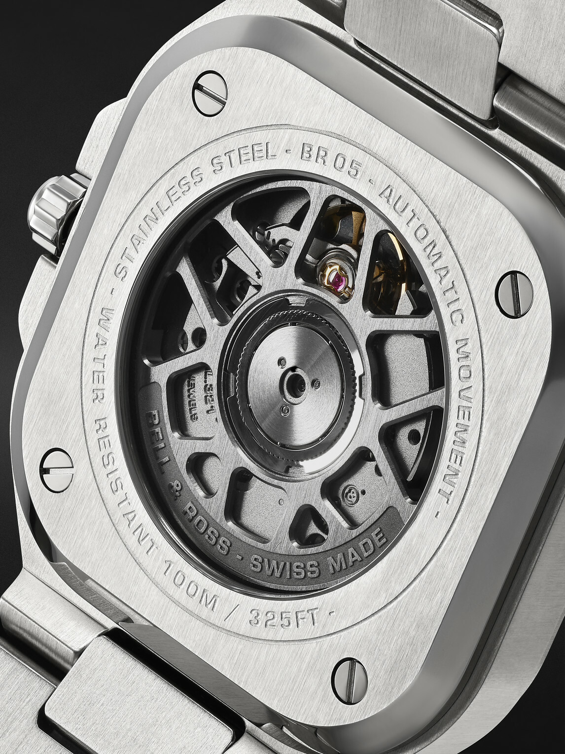 Bell & Ross - BR 05 GMT Automatic 41mm Stainless Steel Watch, Ref. No. BR05G-SI-ST/SST