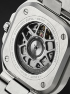Bell & Ross - BR 05 GMT Automatic 41mm Stainless Steel Watch, Ref. No. BR05G-SI-ST/SST