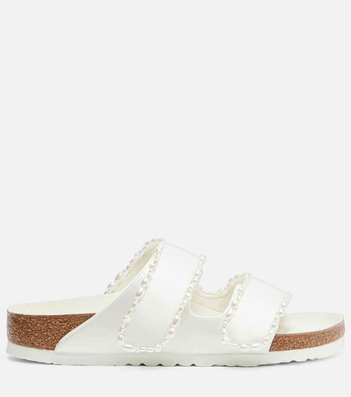 Birkenstock 1774 Arizona embellished satin sandals