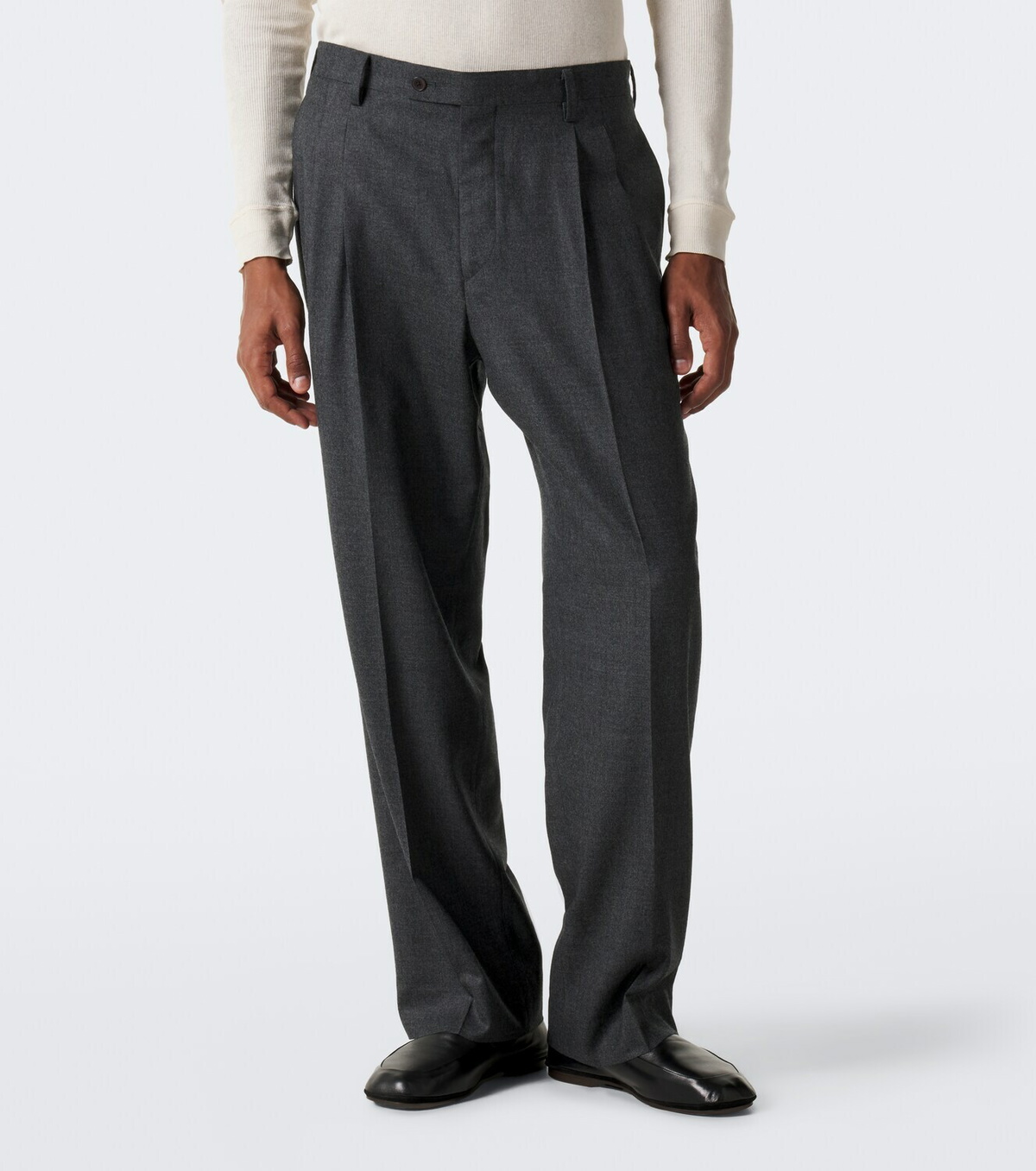 Auralee Wool straight pants