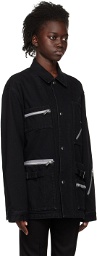 UNDERCOVER Black Zip Jacket