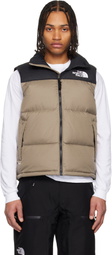 The North Face Beige 1996 Retro Nuptse Down Vest
