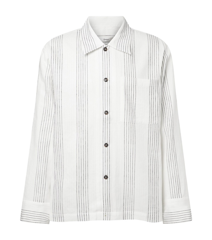 Photo: Commas Kantha striped cotton overshirt