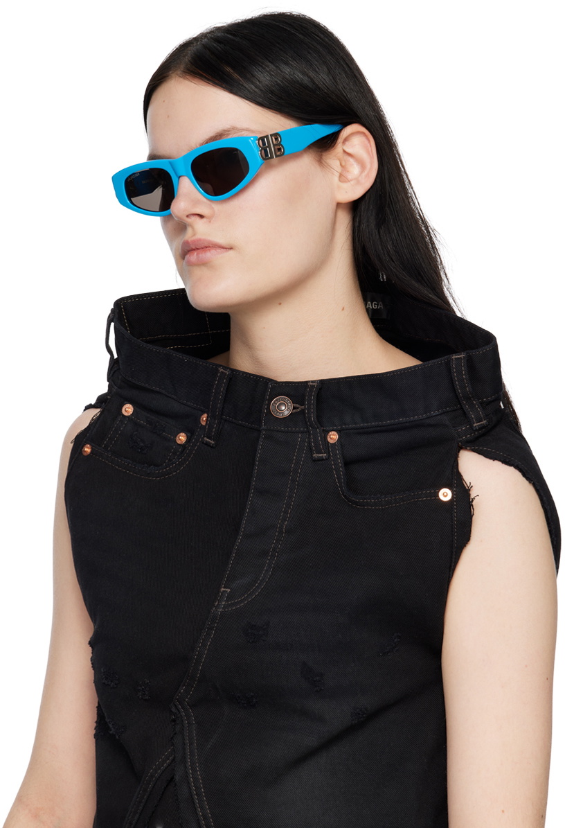 【BALENCIAGA】Dynasty D-frame サングラス Balenciaga Eyewear Dynasty D-frame Sunglasses | Black | FARFETCH