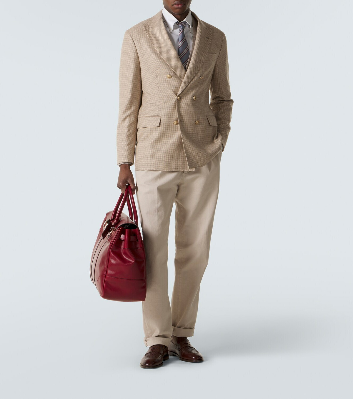 Brunello Cucinelli Leather tote bag