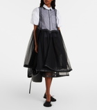 Noir Kei Ninomiya Tulle midi dress