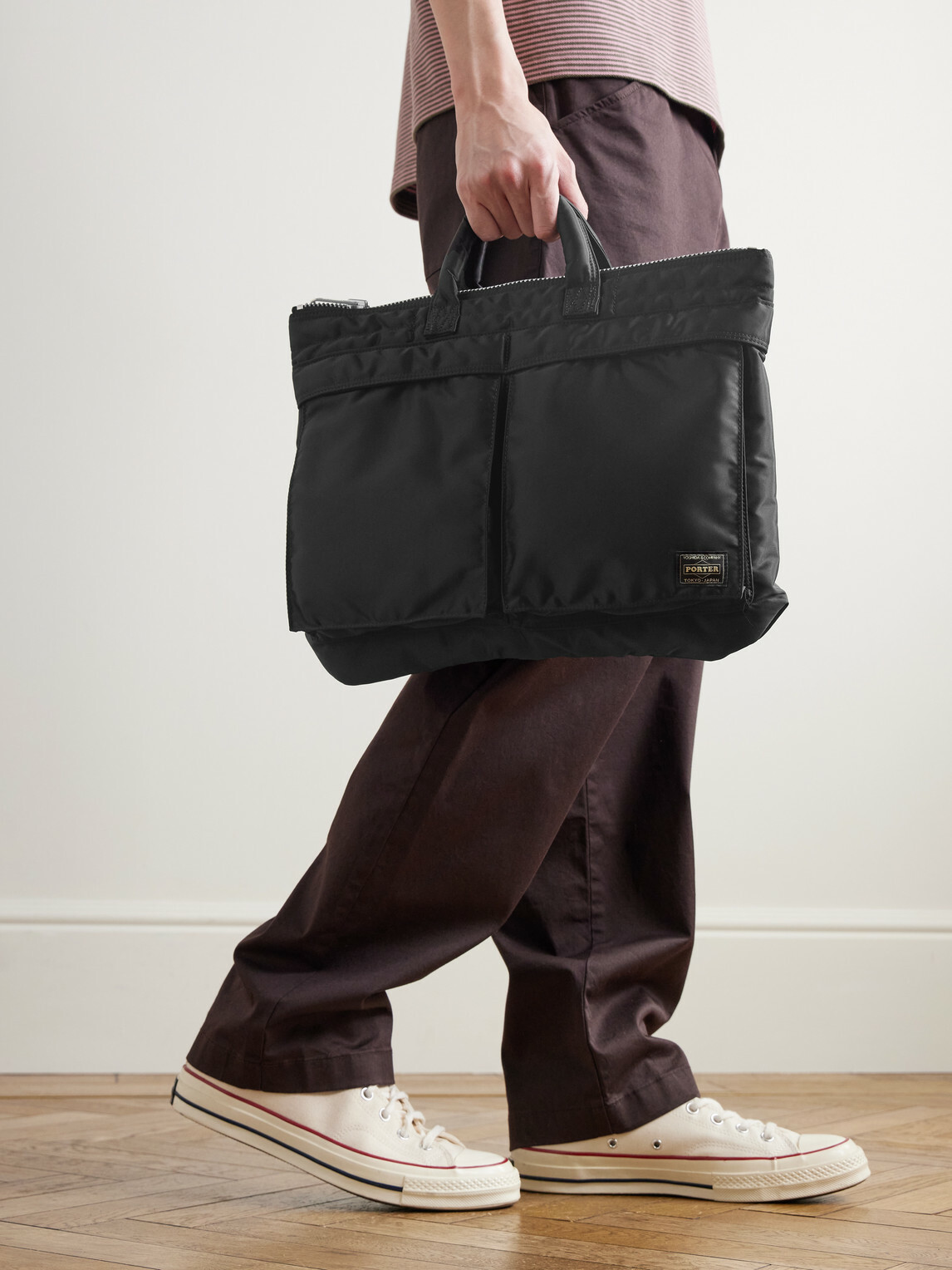 Porter-Yoshida and Co - Tanker Helmet Short Nylon-Twill Tote Bag