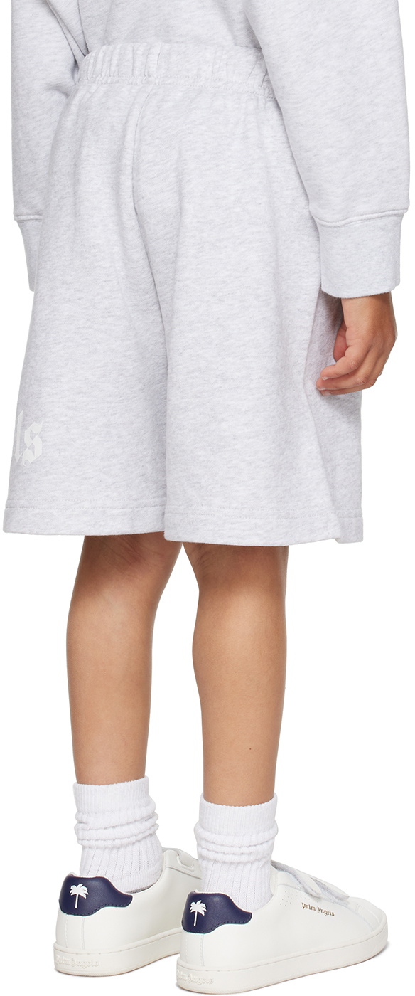 Palm Angels Kids Gray Classic Shorts