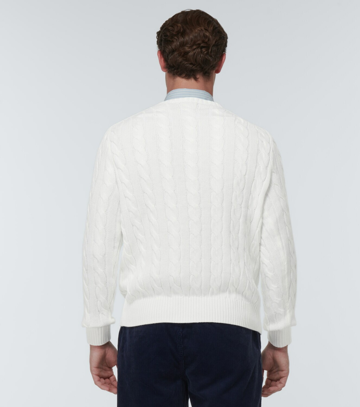 Polo Ralph Lauren Cable-knit cotton sweater Polo Ralph Lauren