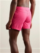 TOM FORD - Slim-Fit Short-Length Swim Shorts - Pink