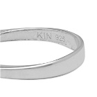 Kinraden Women's Flare Ring in Recycled Silver