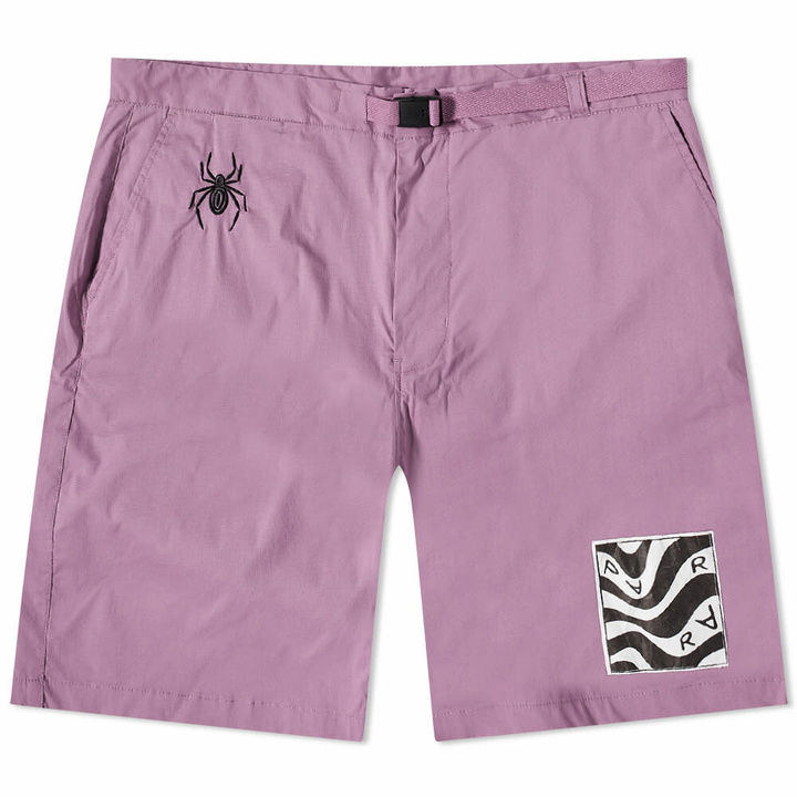 Photo: By Parra Men's Spider Ant Short in Lavender