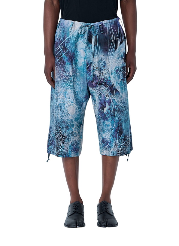 Photo: Yohji Yamamoto Drawstring Cropped Shorts