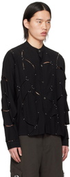 CMMAWEAR Black Kintsugi Shirt
