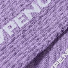 Men's AAPE Now Sock in Purple