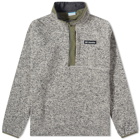 Columbia Men's Sweater Weather™ Half Zip Fleece in Dark Stone Heather