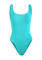 Hunza G Seersucker Swimsuit - Aqua - One Size