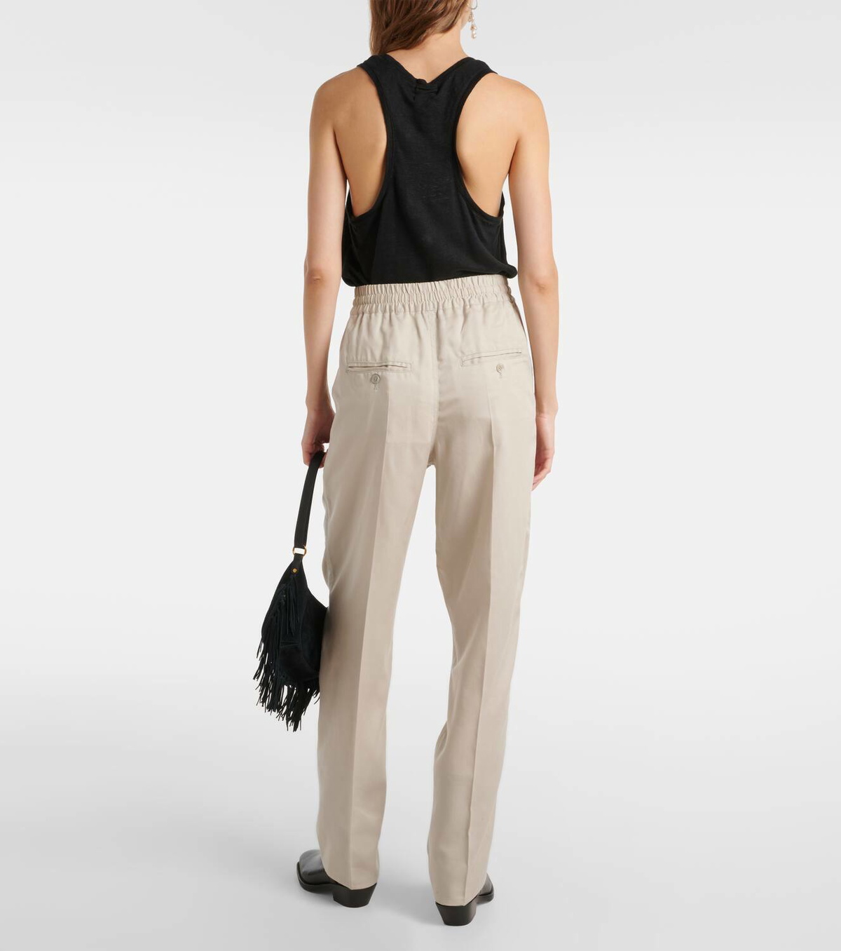 送料関税込★MARANT ETOILE★コットンストレートパンツ Marant Etoile Cotton straight pants Isabel Marant Etoile