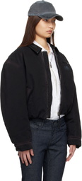 Acne Studios Brown Blouson Bomber Jacket