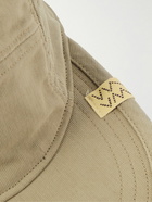 Visvim - Leather-Trimmed Cotton Baseball Cap