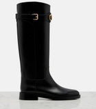 Valentino Garavani VLogo leather knee-high boots