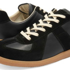 Maison Margiela Men's Classic Replica Sneakers in Black