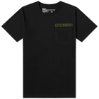 Maharishi x IRAK Pocket T-Shirt in Black