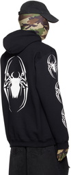 VTMNTS Black Spider Hoodie