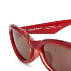 Bonnie Clyde Groupie Sunglasses in Red/Brown 