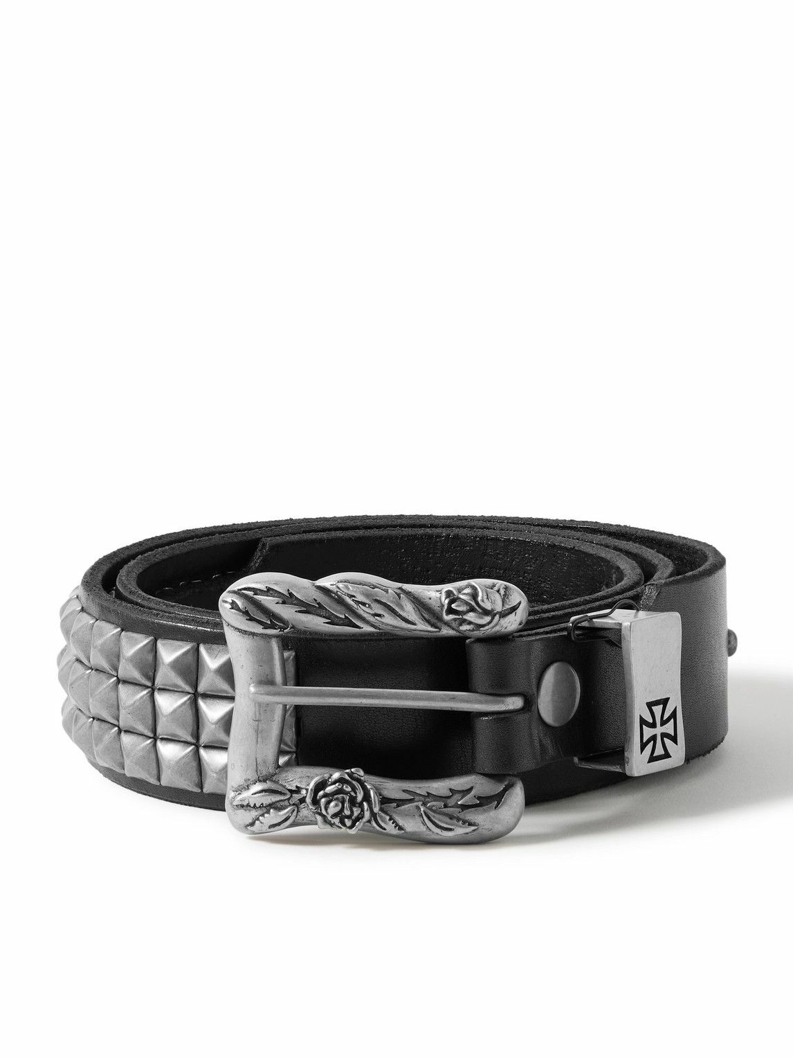 Enfants Riches Déprimés - 2cm Studded Leather Belt Enfants