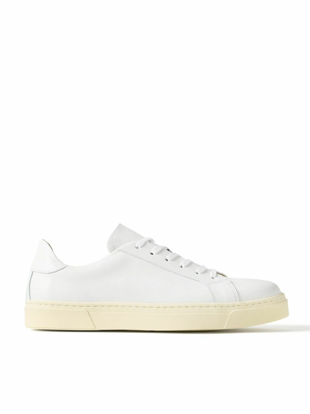Photo: George Cleverley - Jack II Leather Sneakers - White