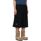 Balenciaga Black 3B Football Shorts