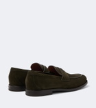 Zegna Suede penny loafers