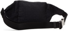 Balmain Black Nylon Belt Pouch