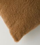 Brunello Cucinelli - Shearling and leather cushion