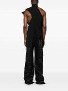 MLGA Black Deconstructed Asymmetric Jacket