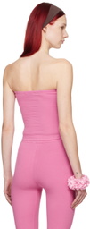 Gil Rodriguez Pink Convertible Tube Top