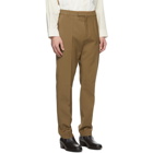 Deveaux New York Brown Wool Jasper Trousers