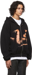 MISBHV Black Gaspar Zipped Hoodie