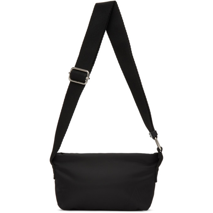 Photo: The Attico Black Mini Satin Trousse Bag