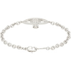 Vivienne Westwood Man Mini Bas Relief Chain Bracelet